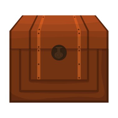 Göğüs vektör simgesi. Karikatür vektör simgesi beyaz arkaplan göğsünde izole edildi.