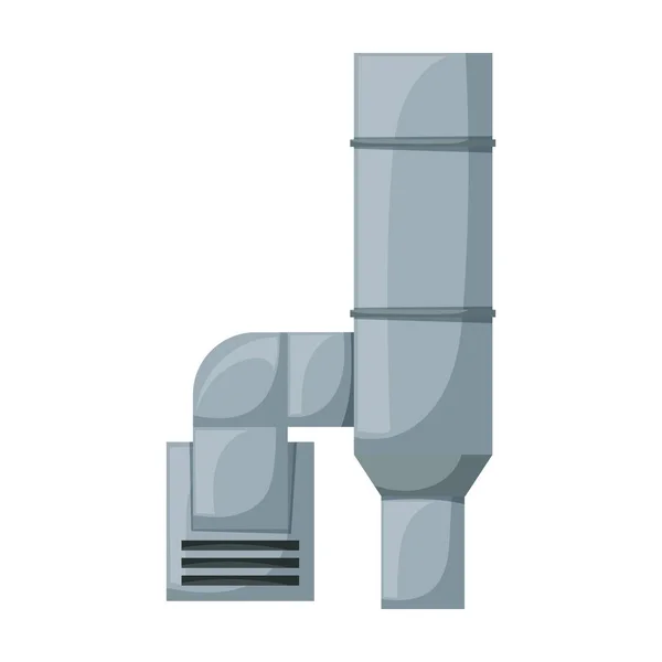 Air System Vektor icon.Cartoon Vektor Symbol isoliert auf weißem Hintergrund Luft-System. — Stockvektor