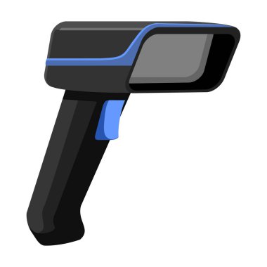 Tarayıcı vektör simgesi. Çizgi film vektör simgesi beyaz arkaplan tarayıcıda izole edildi.