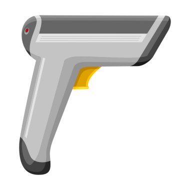 Tarayıcı vektör simgesi. Çizgi film vektör simgesi beyaz arkaplan tarayıcıda izole edildi.