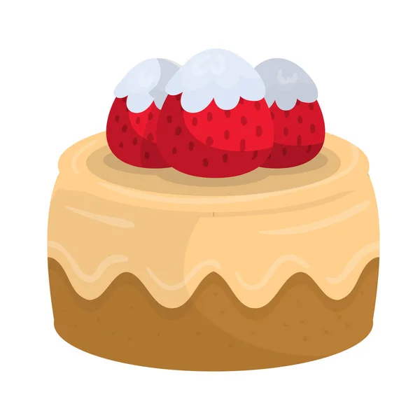 케이크와 생일 로고의 벡터 디자인. 주식을 위한 케이크와 초콜릿 벡터 아이콘 컬렉션. — 스톡 벡터