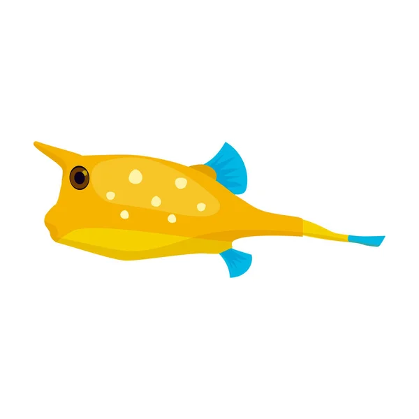 Icono de vector de peces tropicales.Icono de vector de dibujos animados aislado sobre fondo blanco peces tropicales . — Vector de stock