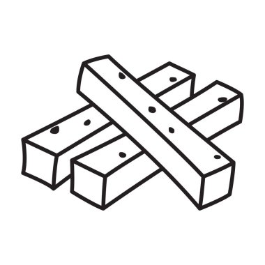 Atıştırmalık vektör simgesi. Beyaz arkaplanda izole edilmiş ana vektör simgesi .