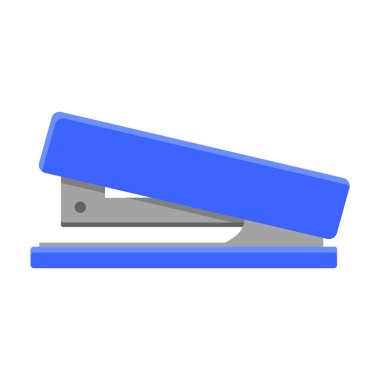 Zımba vektör simgesi. Çizgi film vektör simgesi beyaz arkaplan zımbası üzerinde izole edildi.