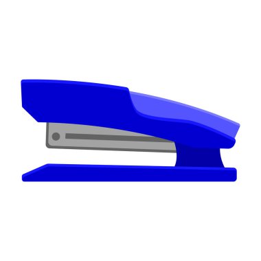 Zımba vektör simgesi. Çizgi film vektör simgesi beyaz arkaplan zımbası üzerinde izole edildi.