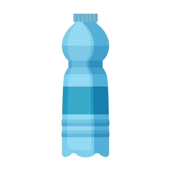 Bottiglia di plastica vettore icon.Cartoon icona vettoriale isolato su sfondo bianco bottiglia di plastica . — Vettoriale Stock