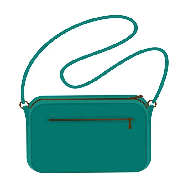 Bag Vector icon.Cartoon Vektor-Symbol isoliert auf weißem Hintergrund Tasche. — Stockvektor