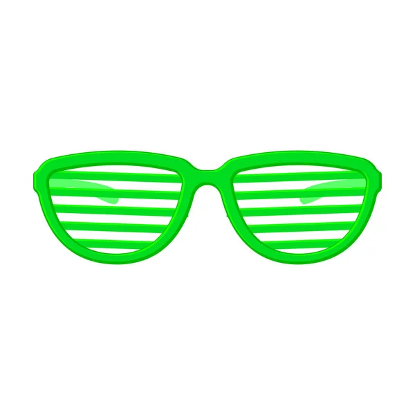 Sunglass vettoriale icon.Cartoon icona vettoriale isolato su sfondo bianco sunglass . — Vettoriale Stock