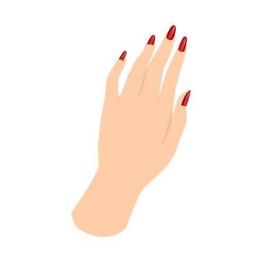 İzole edilmiş boya ve el sembolü. Stok için boya ve parlatma vektör simgesi grafiği.