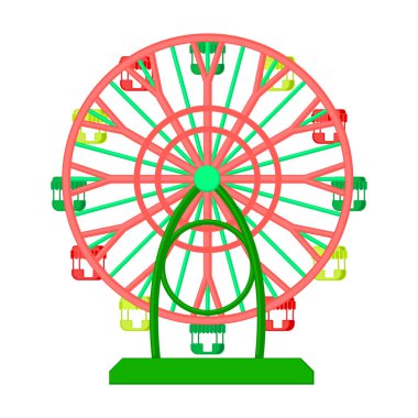 Gözden geçirme vektörü simgesi. Çizgi film vektör simgesi gözden geçirmenin beyaz arka plan tekeri üzerinde izole edildi.