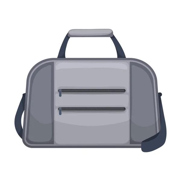Men bag vector icon.Cartoon vector icon isolated on white background men bag. — Stock Vector