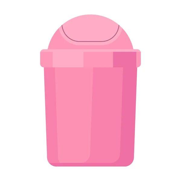 Trash Box Vektor icon.Cartoon Vektor-Symbol isoliert auf weißem Hintergrund Trash Box. — Stockvektor