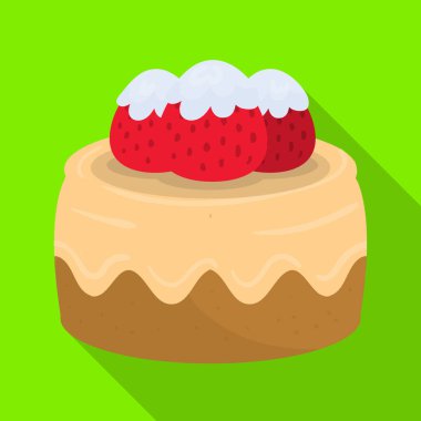 Fırının vektör tasarımı ve doğal işaret. Stok için fırın ve iş vektör simgesi kümesi.