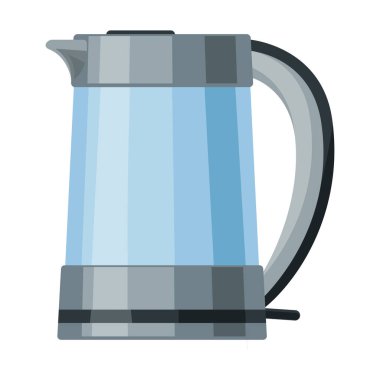 Elektrik ısıtıcısı vektör simgesi. Karikatür vektör simgesi beyaz arka planda izole edilmiş elektrik ısıtıcısı.