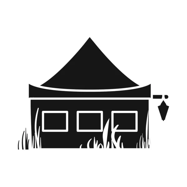Isolated object of stilts and wood icon. Collection of stilts and patio stock vector illustration. — Stock Illustration Isolated object of stilts and wood icon. Collection of stilts and patio stock vector illustration. Stock Vector