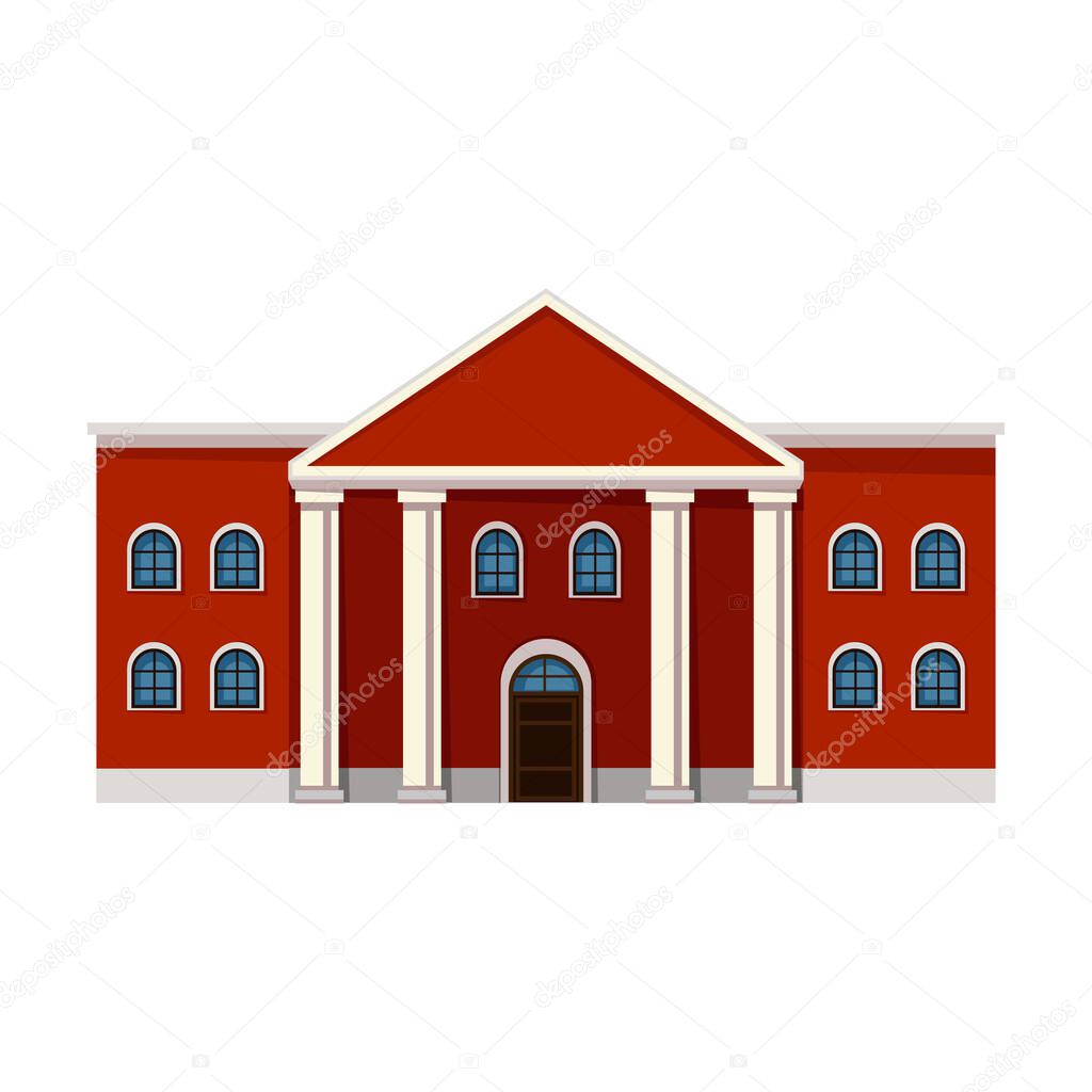 Wild west building vector icon.Cartoon vector icon isolated on white background wild west building.