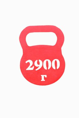 Beyaz bir arka plan üzerinde şekil Ireland