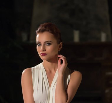 Rusya dikey üst Model Svatlana Andrienko