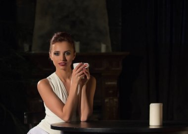 Rusya dikey üst Model Svatlana Andrienko