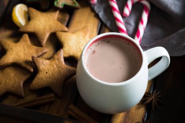 sıcak çikolata ve tanımlama bilgileri