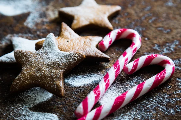 Bonbons de vacances, biscuits et bonbons — Photo