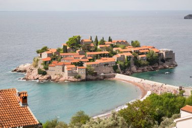 Budva Riviera Sveti Stefan Adası var. Karadağ