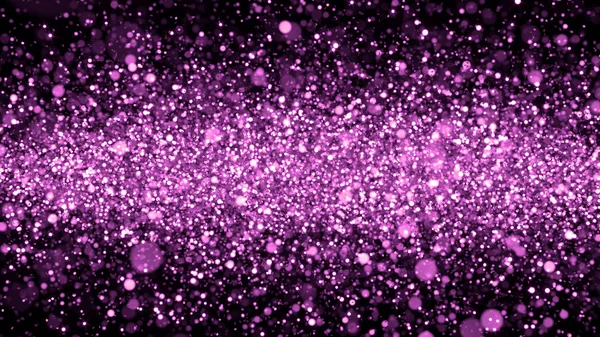 Fond de Noël Paillettes violettes - 3D rendu brillant scintille — Photo