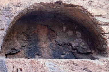 İlginç bir antika taş deposu ya da fırın. Sirince yakınlarında çekilmiş bir fotoğraf..
