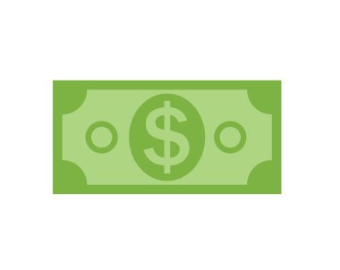 Bize Doları yığın kağıt banknot simgesini işaret iş Finans MEB