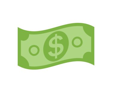 Bize Doları yığın kağıt banknot simgesini işaret iş Finans MEB