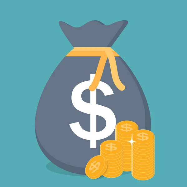 Monnaies d'or Icône Signer Business Finance Money Concept Vector Illu — Image vectorielle