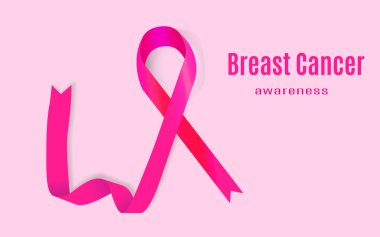 Farkındalık şerit pembe. Kavga Aga uluslararası sembolü