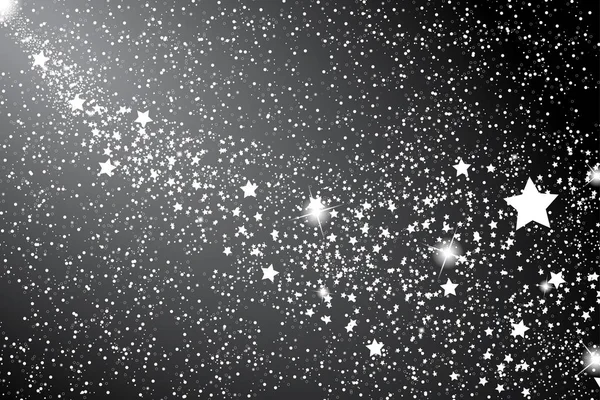 Den mystiska stjärnklar rymden. Vektorillustration. — Stock vektor