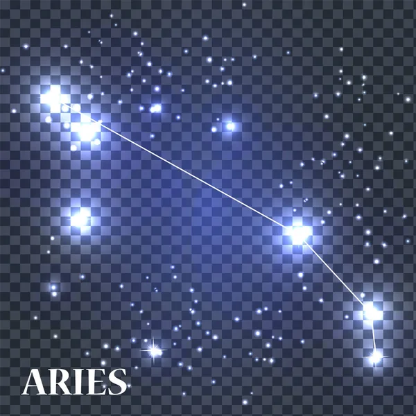 Símbolo Aries signo do zodíaco. Ilustração vetorial . —  Vetores de Stock