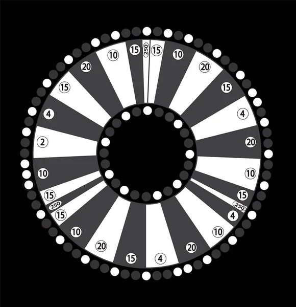 Ігрове колесо статку — стоковий вектор