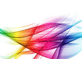 Картина, постер, плакат, фотообои "abstract colored wave on background. vector illustration.", артикул 135384366