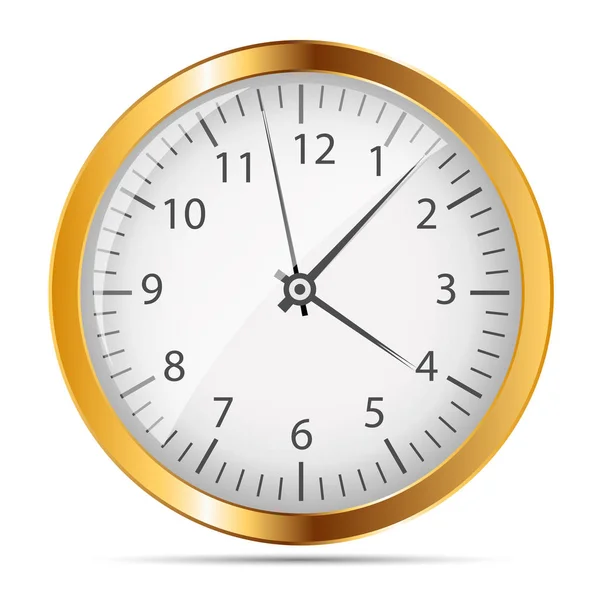Срібний годинник Векторні ілюстрації — стоковий вектор