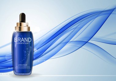 Konsantre şişe şablon reklamları veya Mag için nemlendirici yağı özü