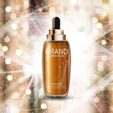 Konsantre şişe şablon reklamları veya Mag için nemlendirici yağı özü