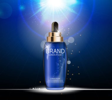 Konsantre şişe şablon reklamları veya Mag için nemlendirici yağı özü