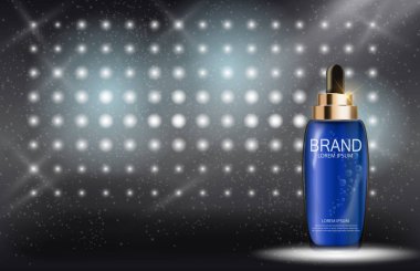 Konsantre şişe şablon reklamları veya Mag için nemlendirici yağı özü