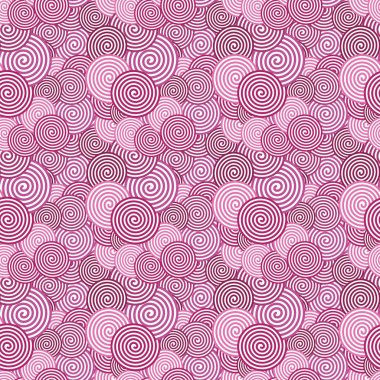 Dikişsiz desen renkli. Soyut sarmal Psychedelic Art Backgr