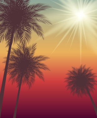 Yaz Satılık arka plan vektör çizim