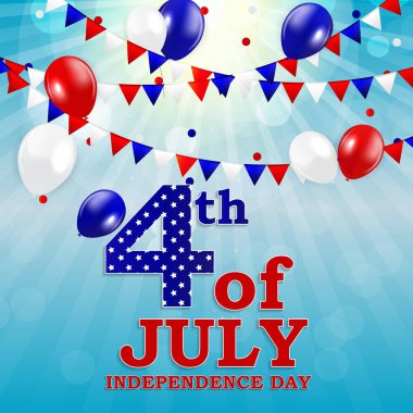 Dört Temmuz, Amerika Birleşik Devletleri'nin Bağımsızlık günü. Mutlu Bir