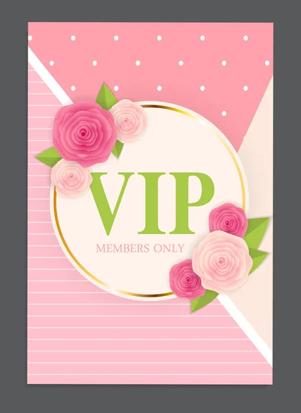 Abstract Luxury VIP Membros Apenas Convite Fundo Vector Il —  Vetores de Stock