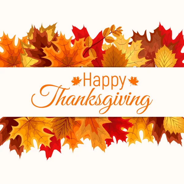 Soyut vektör çizim sonbahar Happy Thanksgiving adam