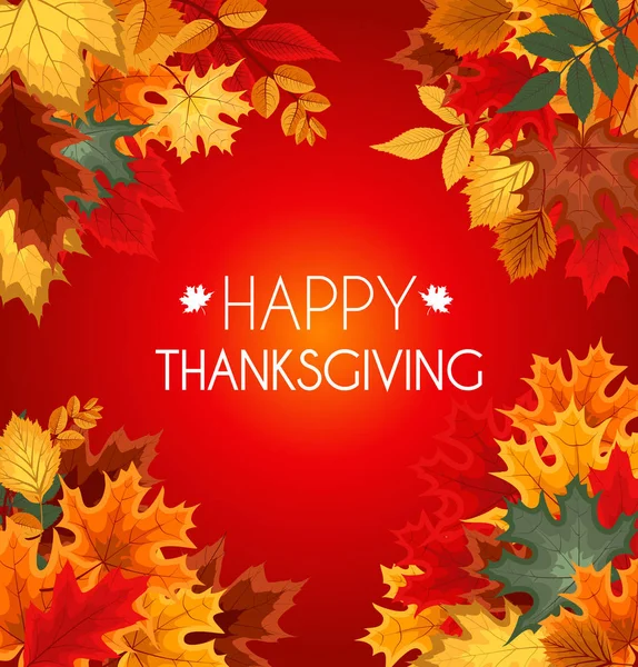 Soyut vektör çizim sonbahar Happy Thanksgiving adam