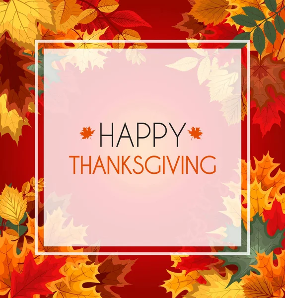 Soyut vektör çizim sonbahar Happy Thanksgiving adam