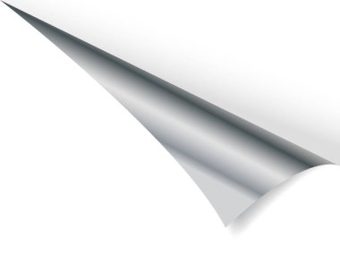 Bükülmüş açısı şekli doldurmak için ücretsizdir. Vektör çizim.