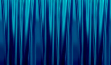 Renkli doğal degrade mavi perde. seamless modeli. Vektör çizim.